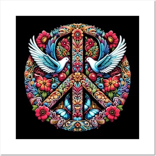 Love and Peace Doves Posters and Art